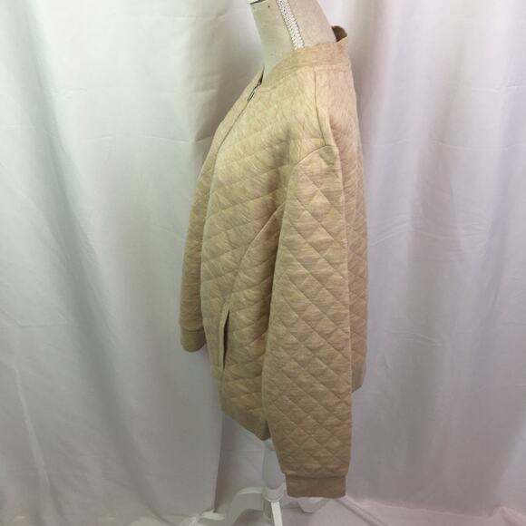 Isaac Mizrahi Live soho Quilted Bomber Jacket S - Picture 14 of 14